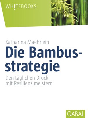 cover image of Die Bambusstrategie